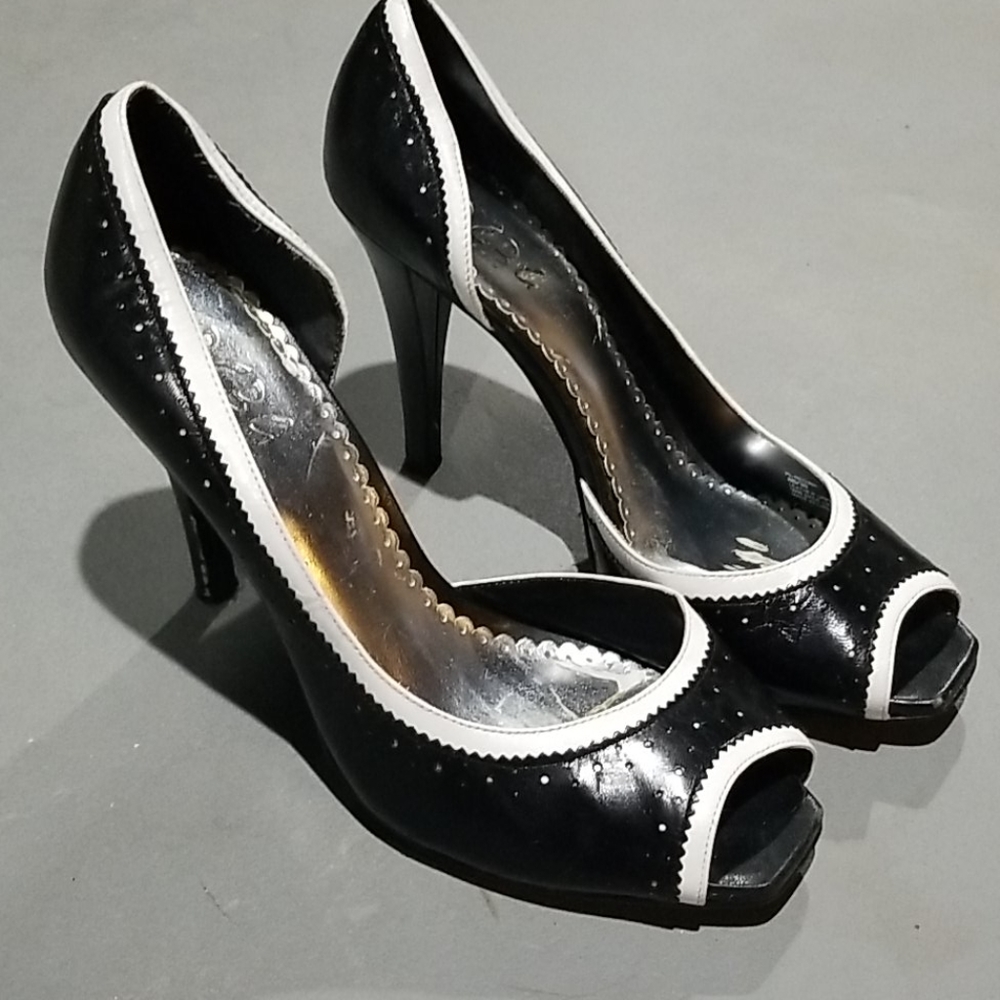 BCBG Peep Toe Heels